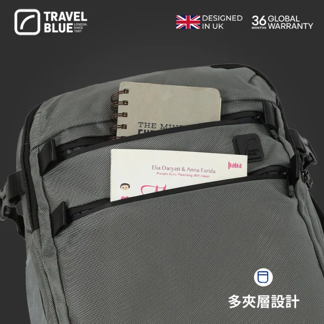 【Travel Blue 藍旅】雙11 Journey 經典款旅行後背包 Lite 極輕量旅行款背包 多色可選 TB3055