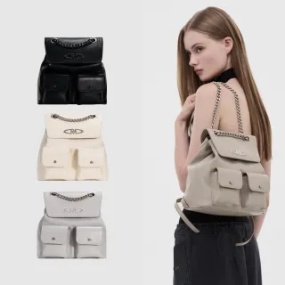 【ROBINMAY】沐凡希後背包(壓扣封口/多色任選)