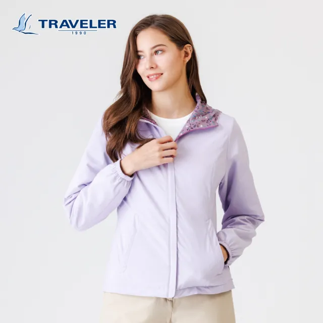 【TRAVELER 旅行者】女款防風撥水Thermotech雙面穿外套｜252TR201(防風撥水/雙面穿)