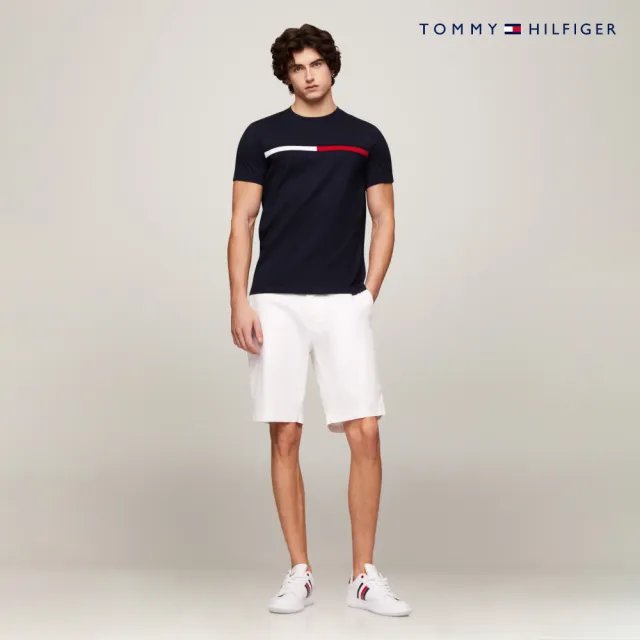 【TOMMY HILFIGER】官方旗艦館 Tino 圓領 T 恤_藍色