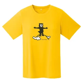 【mont bell】WICKRON T-shirt 短袖快乾排汗衣 圓領短袖T恤 黃色(#1114723)