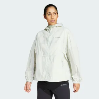 【adidas 愛迪達】MULTI WIND.RDY 連帽外套 女 JD3503