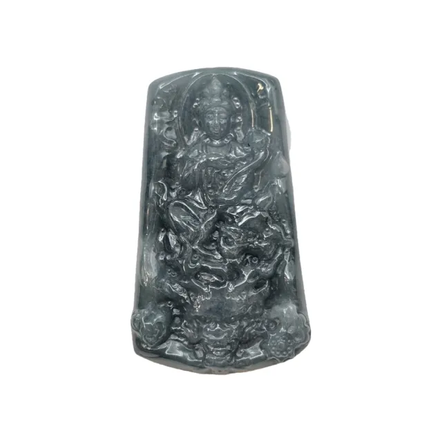 【藏古祥館】翡翠大勢至菩薩 SBA39 (宗教開運 翡翠)