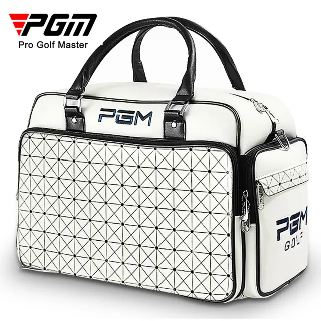 【Caiyi 凱溢】PGM 高爾夫衣物包 防水PU球包 大容量獨立鞋袋(高爾夫衣物包)