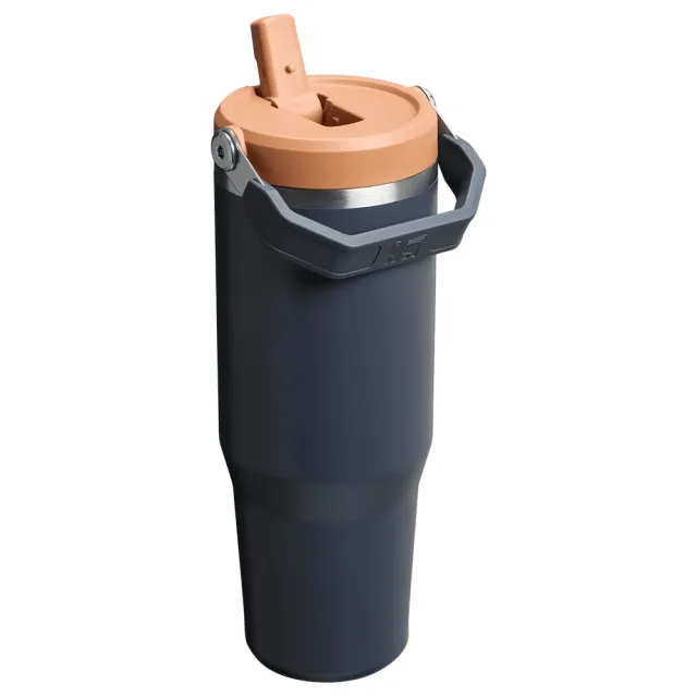 【Stanley】經典系列 IceFlow 手提吸管杯2.0 0.88L 軍色 戶外(10-12043-161暮光藍 173軍綠色 177暮日棕)