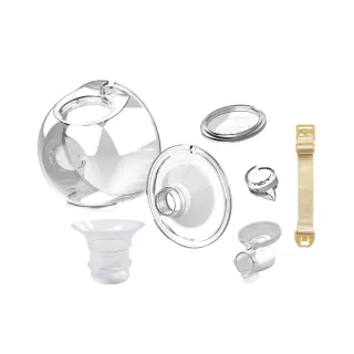 【MOOIMOM 沐伊孕哺】免手持電動吸乳器 標準版/標準版Pro 配件組(24mm/27mm)