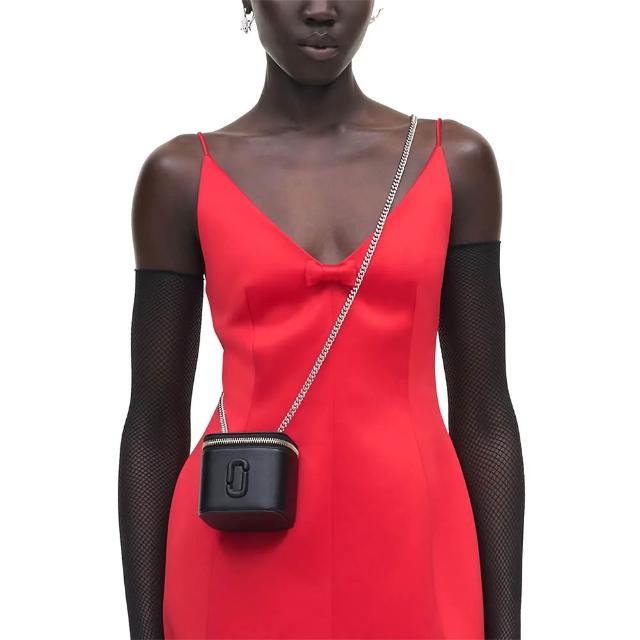 【MARC JACOBS】本季精選 MJ 黑色皮革迷你隨身包