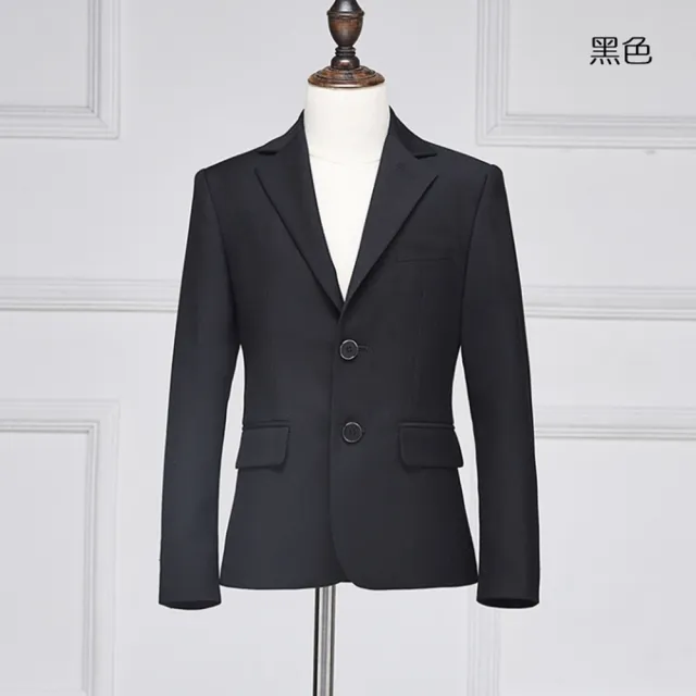 【橘魔法】高質感修身後開岔西裝外套(不含襯衫 西外 大童 西服 正裝 男童 花童 畢業典禮 兒童 童裝)