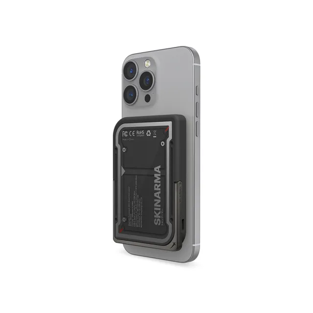【Skinarma】NEXUS Mecha 5000mAh 15W 1孔輸出 磁吸支架設計款行動電源(無線/Magsafe)