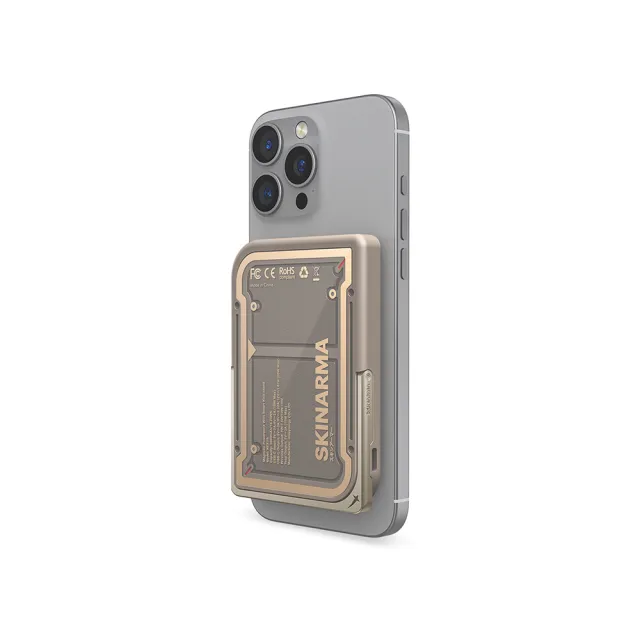 【Skinarma】NEXUS Mecha 5000mAh 15W 1孔輸出 磁吸支架設計款行動電源(無線/Magsafe)