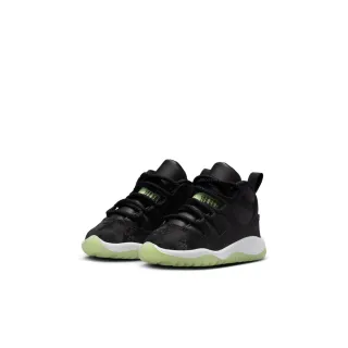 【NIKE 耐吉】運動鞋 籃球鞋 嬰幼鞋 JORDAN 11 RETRO TD 喬丹 氣墊 抓地力 經典 AJ11 高筒 黑(IB1380001)