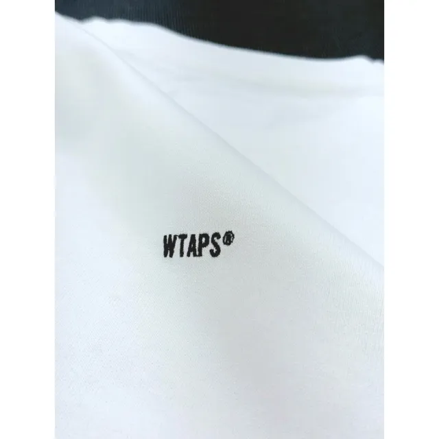 【Wtaps Sign】Wtaps Sign - YD / SS / Cotton 黑/白/淺灰 短袖針織Tee 純棉 252ATDT-CSM08