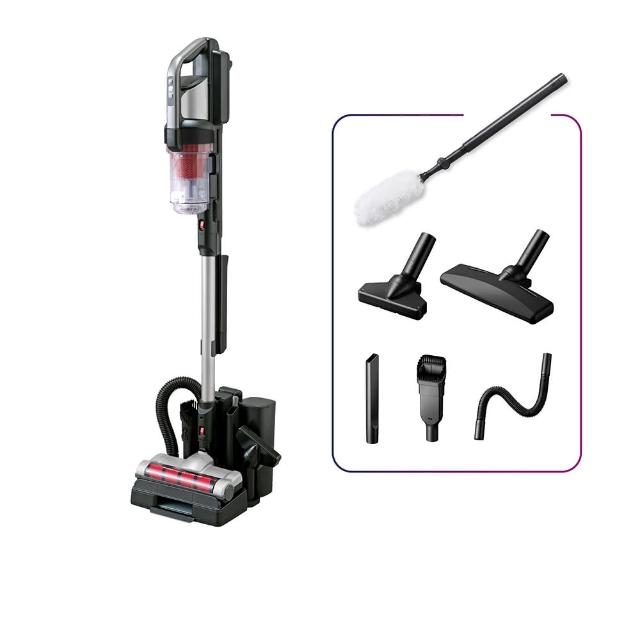 【IRIS】無線手持灰塵智慧感應氣旋吸塵器 SCD-M1P(直立手持/全配旗艦/靜電除塵撢)