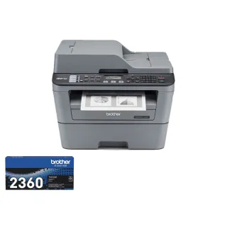 【brother】官方直營 搭1組黑色碳粉★MFC-L2700D 高速雙面多功能雷射傳真複合機