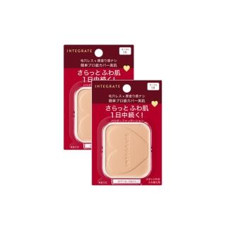 【INTEGRATE】柔焦輕透美肌粉餅n 3色-蕊不含盒(任選2入組)