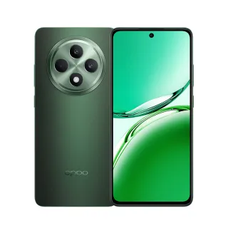 【OPPO】Reno12 F 6.67吋 5G(12G/256G/MediaTek Dimensity 6300/主相機5000萬畫素)墨綠色
