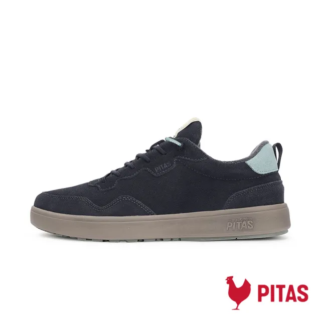 【Walk In Pitas】男鞋 COAST KUME 防潑水時尚懶人鞋/休閒鞋(PI2495-247 湖影深藍)