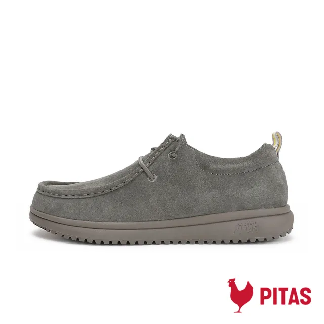 【Walk In Pitas】男鞋 WAVE TEXAS 防潑水時尚懶人鞋/休閒鞋(PI2583-213 夜幕灰)