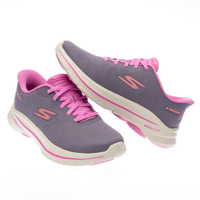 【SKECHERS】女鞋 健走系列 健走鞋 瞬穿舒適科技 GO WALK 8_BCA 寬楦款(125931WLVPK)