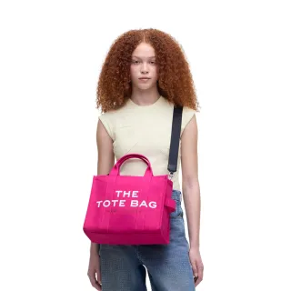 【MARC JACOBS】官方直送 MJ THE TOTE 亮粉限定色中型托特包