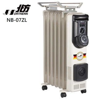 【NORTHERN 北方】7葉片式恆溫電暖爐(NB-07ZL)