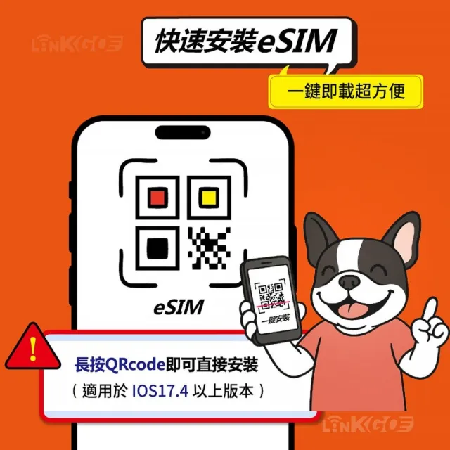 【LINKGO】白鑽卡 紐澳 eSIM卡 10天無限流量吃到飽 不降速(紐澳網卡 紐西蘭 澳洲 虛擬卡)