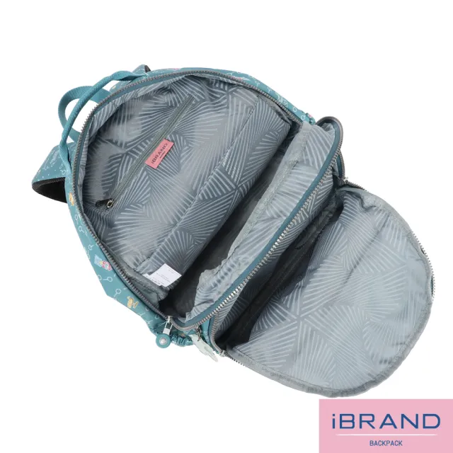 【iBrand】雙11 經典百搭輕盈多口袋後背包(探索樂園)