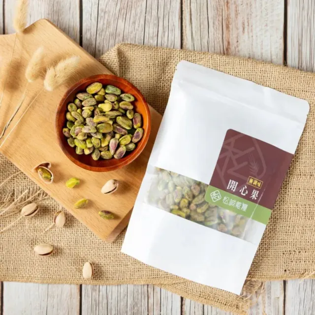 【RealShop】松誠雜糧 無調味開心果 脫殼(250gx2包±5%)堅果零嘴 送禮自用兩相宜
