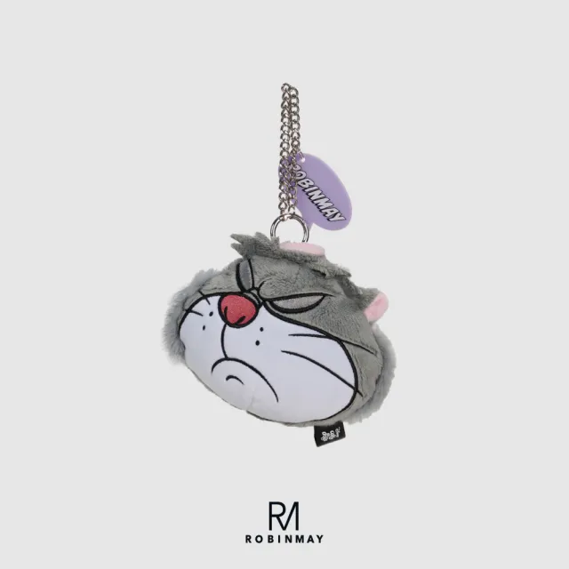 【ROBINMAY】雙11 迪士尼貓狗系列魯斯佛零錢包(拉鍊封口)