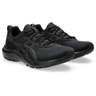 【asics 亞瑟士】慢跑鞋 女鞋 運動鞋 緩震 支撐 GEL-CONTEND 9 黑 1012B681-003