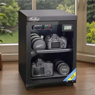 【AMITOF】防潮箱 惠通防潮箱 32L電子單層防潮箱(除濕 防潮 惠通 幹燥箱 除濕防霉)