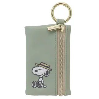 【Kamio】雙11 SNOOPY 史努比 刺繡鑰匙包 車鑰匙收納包