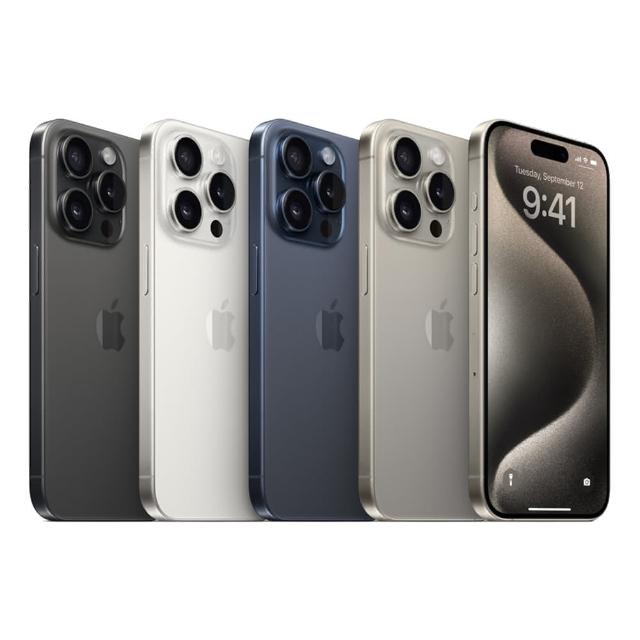 【Apple】A級福利品 iPhone 15 Pro 256G 6.1吋(贈快充頭+Magsafe保護殼)
