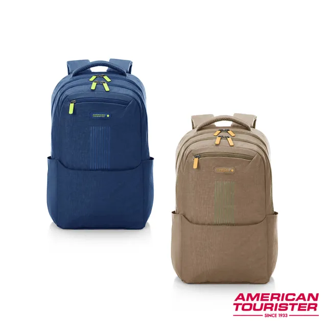 【AMERICAN TOURISTER 美國旅行者】DARCY 休閒輕量大容量筆電後背包/雙肩包/通勤包/電腦包14吋(多色可選)