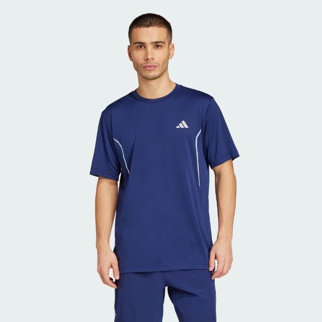 【adidas 愛迪達】TECH APPAREL 短袖上衣 T恤 吸濕排汗 男 JZ8491
