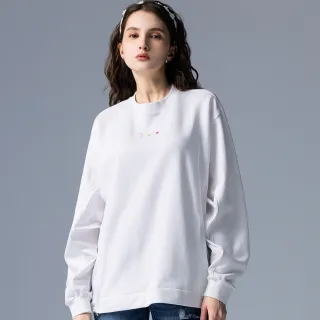 【BLUE WAY】女裝 LOGO繡花蝙蝠袖拼接 長袖 上衣- ETBOITE箱子