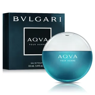 【BVLGARI 寶格麗】AQVA 水能量男性淡香水100ml(專櫃公司貨)