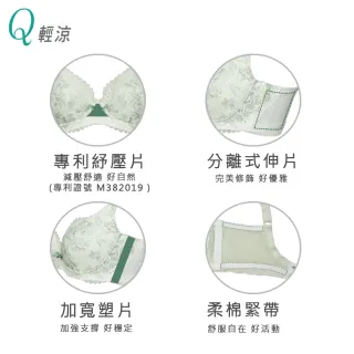 【Swear 思薇爾】撩波芙花春漾系列D-F罩蕾絲包覆女內衣(芙花紫)