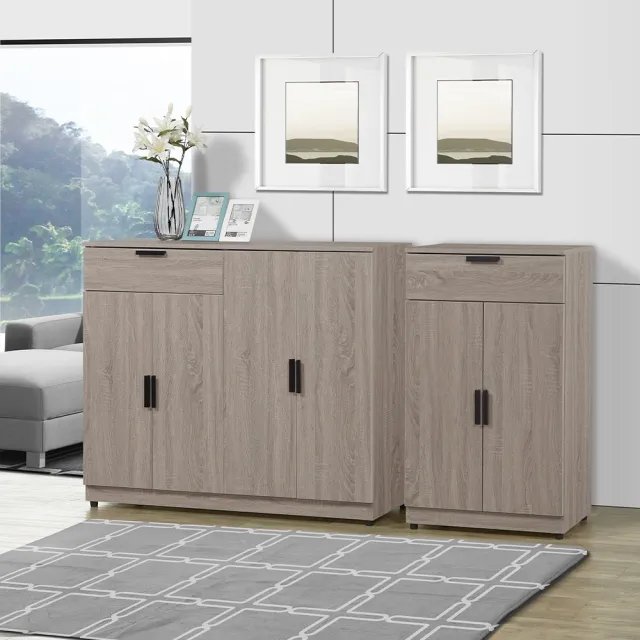 【唯熙傢俱】博拉特灰橡色2尺鞋櫃(玄關櫃 鞋櫃 鞋子收納櫃 收納櫃 置物櫃)