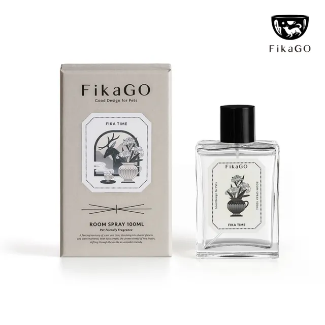 【FikaGO】寵物友善室內噴霧 天然安全成份友善毛孩(香味任選 100ml)