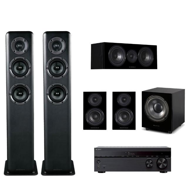 【Wharfedale】家庭劇院組合(D330+Diamond 12.C+12.0+WH-D8+SONY STR-DH790)