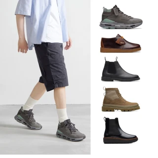 【Clarks】雙11 經典男鞋 女鞋 休閒鞋/運動鞋/短靴/軍靴/防水靴(雙11網路獨家限定)