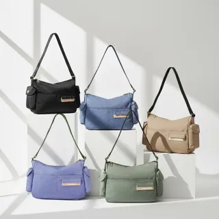 【satana】Soldier 輕盈通勤斜背包/肩背包(多色任選)