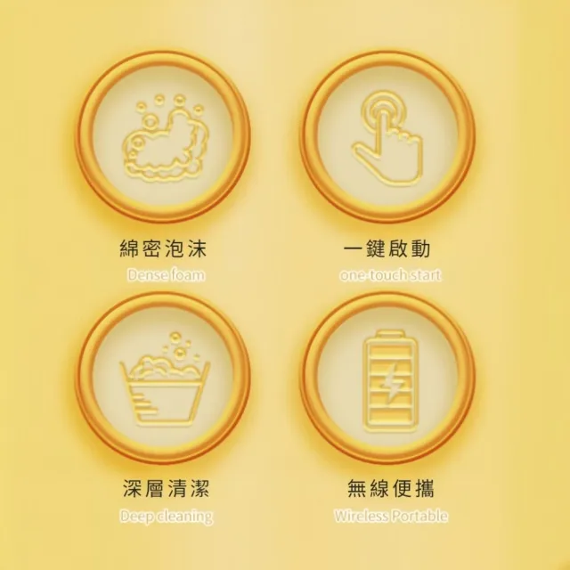 橙色狗狗洗澡自動打泡器(貓咪沐浴露起泡器 磁吸充電打泡泡機 泡沫機 泡泡杯 泡泡器)