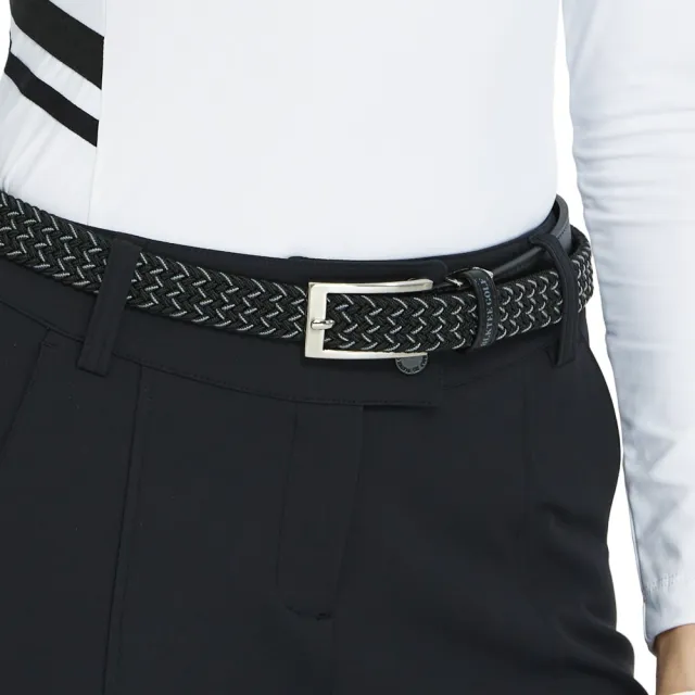 【BLKTEE GOLF】女彈性編織運動腰帶(高爾夫腰帶 彈性腰帶 編織腰帶)