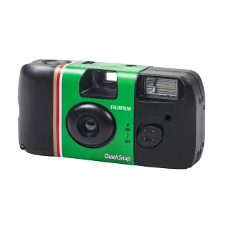 【FUJIFILM 富士】Quick Snap 拋棄式即可拍相機 有閃光燈(內含27張底片)
