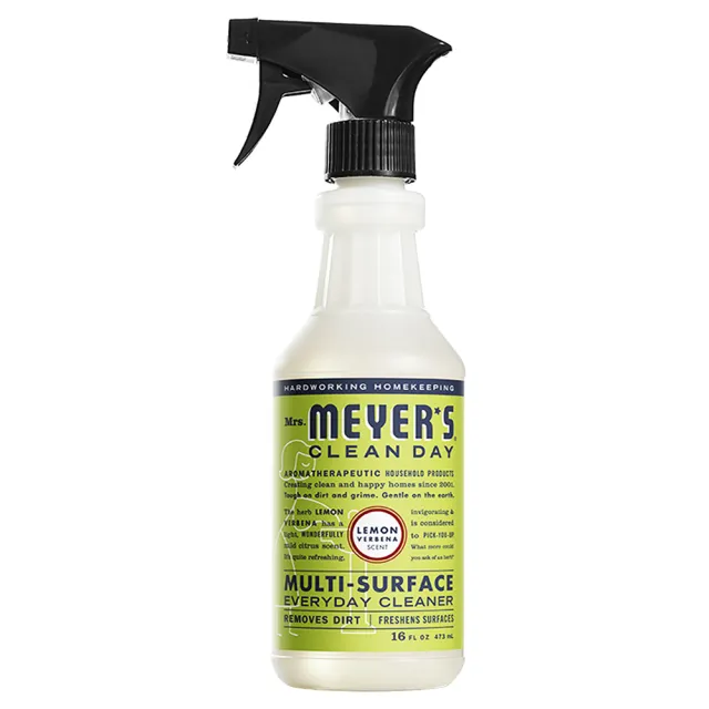 【Mrs.Meyers梅耶夫人】檸檬馬鞭草香氛5件組 洗手 護手 洗碗 多功能清潔(植萃 溫和不傷手 環保 無殘留)