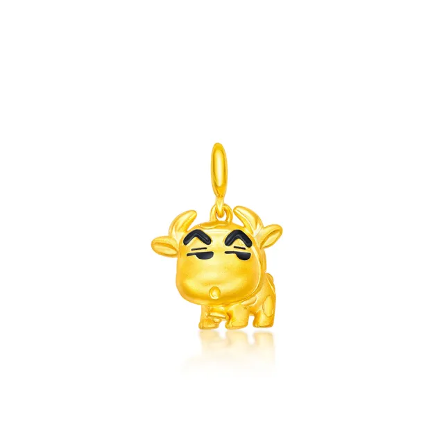 【周大福】蠟筆小新聯名款十二生肖造型黃金吊墜(多款可選)