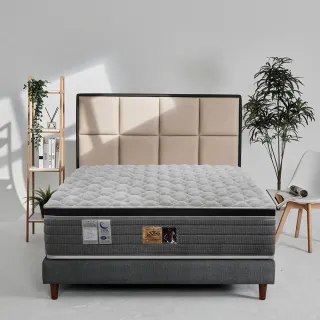 【SLIM】激厚型 石墨烯乳膠透氣獨立筒床墊(雙人加大6尺)