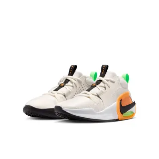 【NIKE 耐吉】籃球鞋 女鞋 大童 運動鞋 包覆 緩震 AIR ZOOM CROSSOVER 2 GS 米橙 FB2689-004